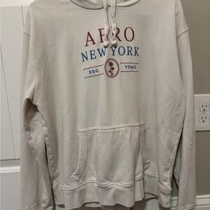 Aeropostale Cream Sweatshirt Hoodie